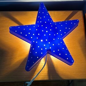 💥Vintage💥 IKEA Blue Star Wall Light - Discontinued